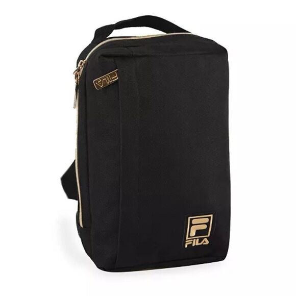Fila Calistoga Sling Sling Black, Gold-Tone Women's, men’s Bag - Picture 2 of 12